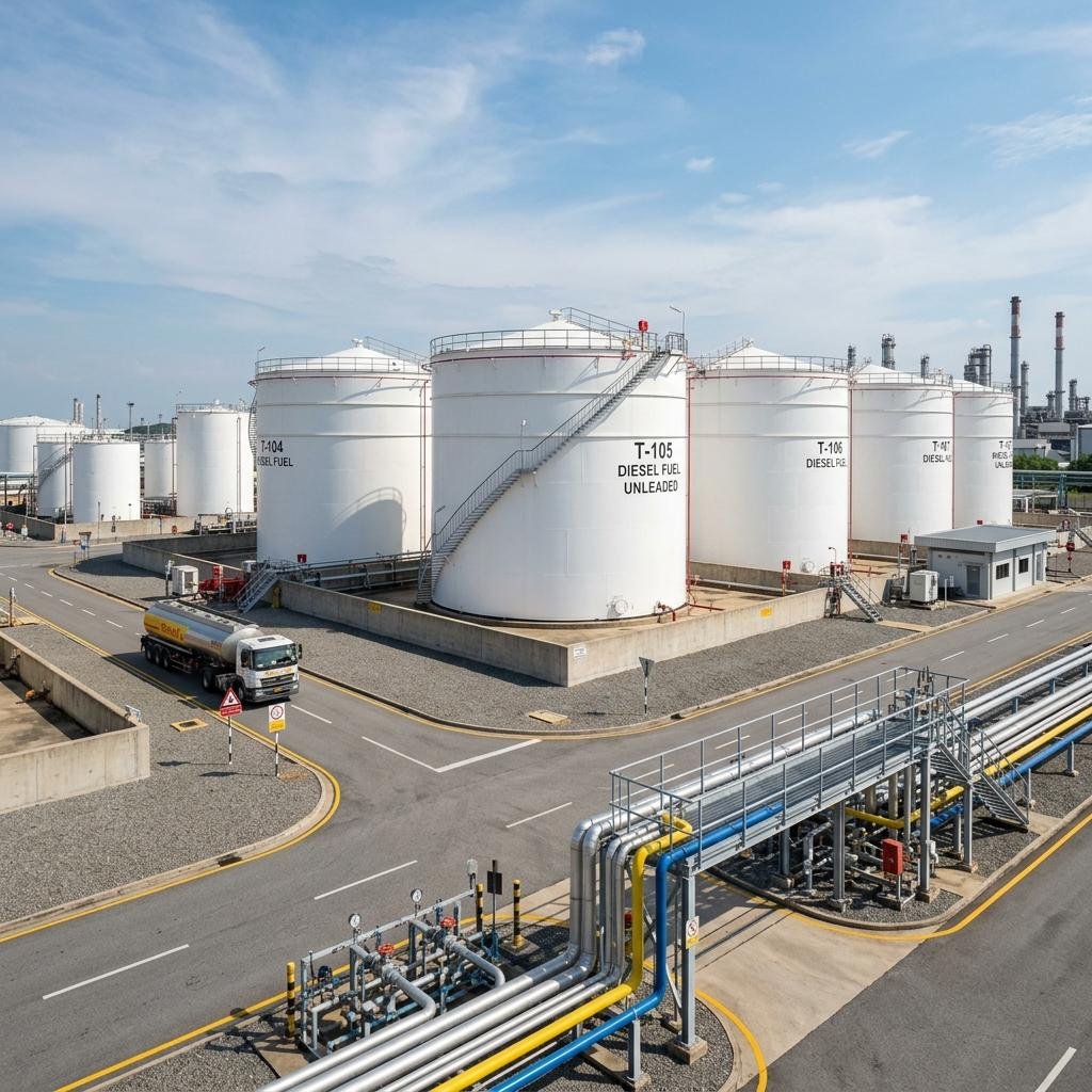 Industrial energy and fuel infrastructure